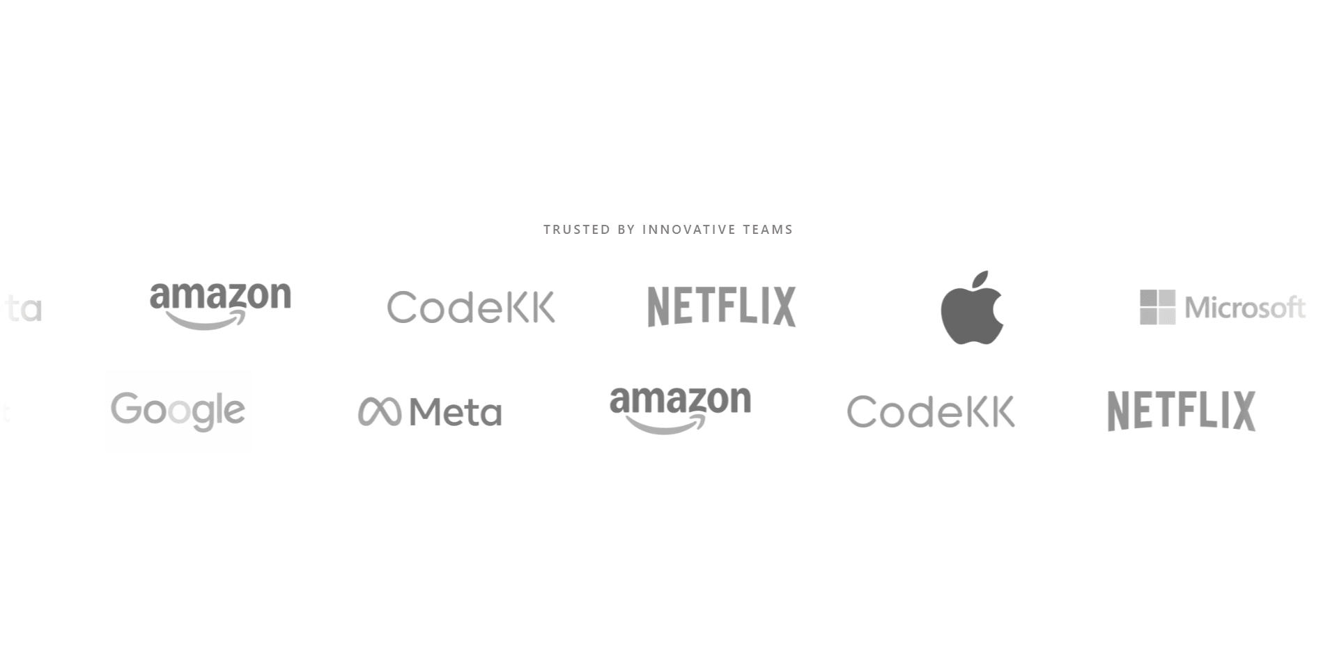 Logo Cloud Marquee Component - Next.js Tailwind CSS - NEXTJS component preview